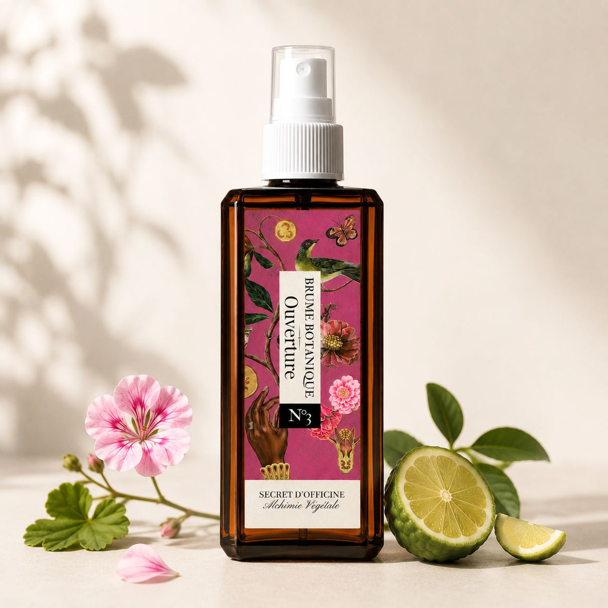 Brume Botanique OUVERTURE N°3 — Géranium rosat & Bergamote