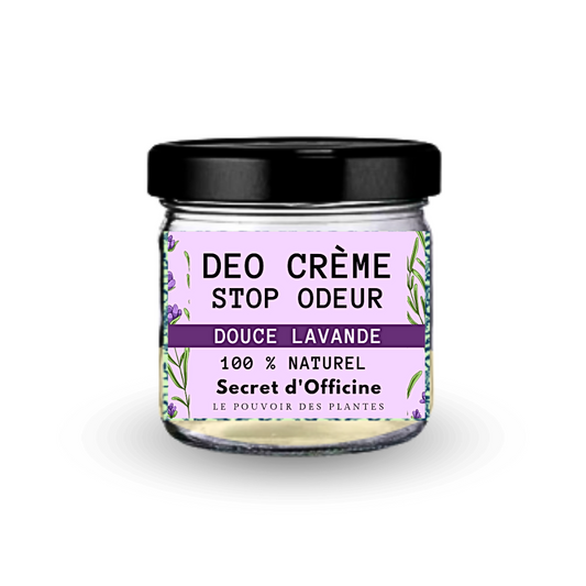 Déo Crème STOP ODEUR :                Douce Lavande