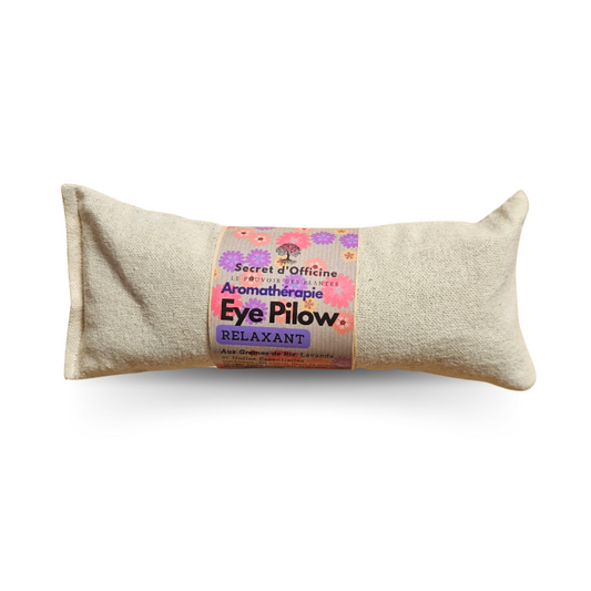 Eye Pillow aux Fleurs de Lavande et Huile Essentielle de Petit Grain Bigarade