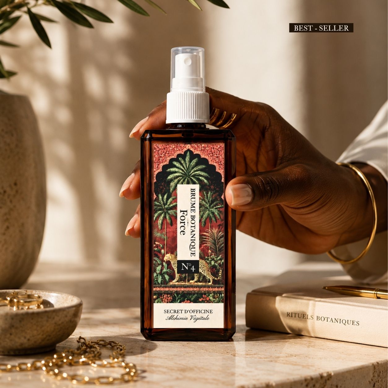 Brume Botanique FORCE N°4 — Olive, Romarin, Laurier noble & Musc