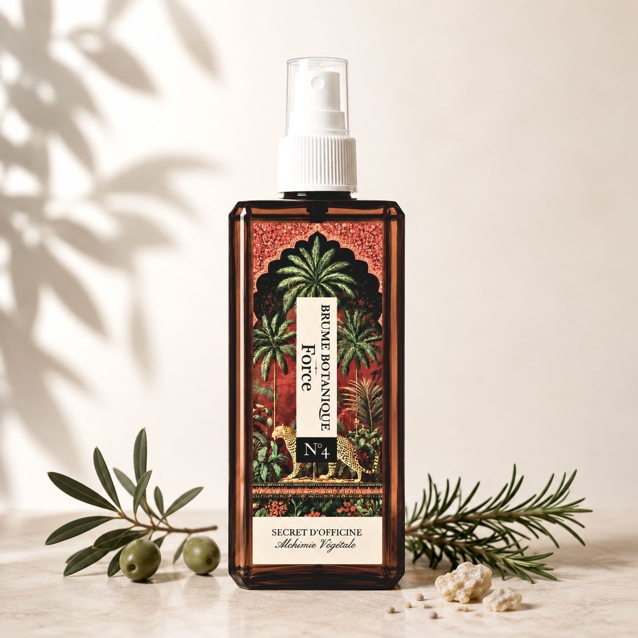 Brume Botanique FORCE N°4 — Olive, Romarin, Laurier noble & Musc