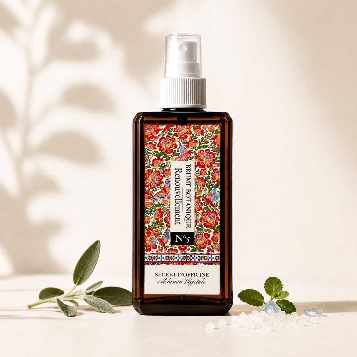 Brume Botanique RENOUVELLEMENT N°5 — Sauge sclarée, Menthe, Sel & Accord marin