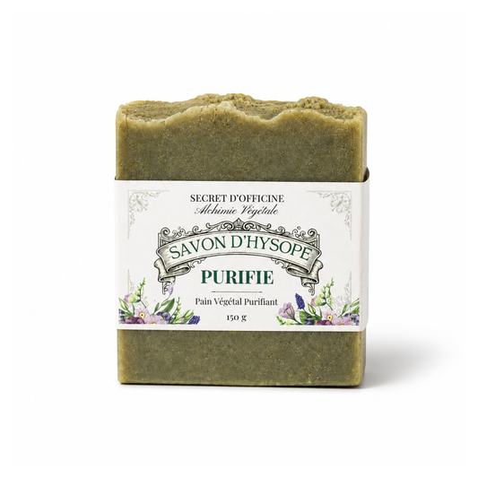 Savon d’Hysope | Purification Intense | Pain végétal artisanal 150 g