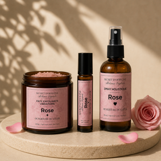 Apaiser & ouvrir | RITUEL COMPLET | Rose