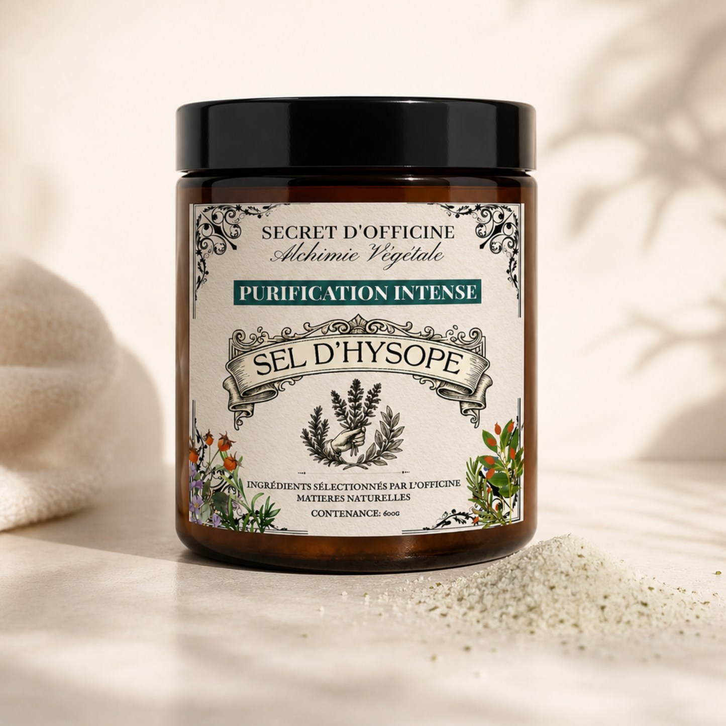 SEL DE BAIN D’HYSOPE | PURIFICATION INTENSE