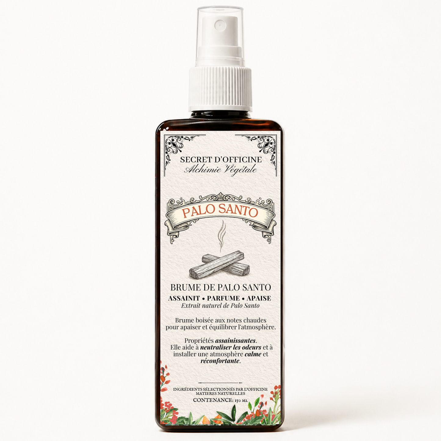 BRUME DE PALO SANTO | Harmoniser l’air & les espaces
