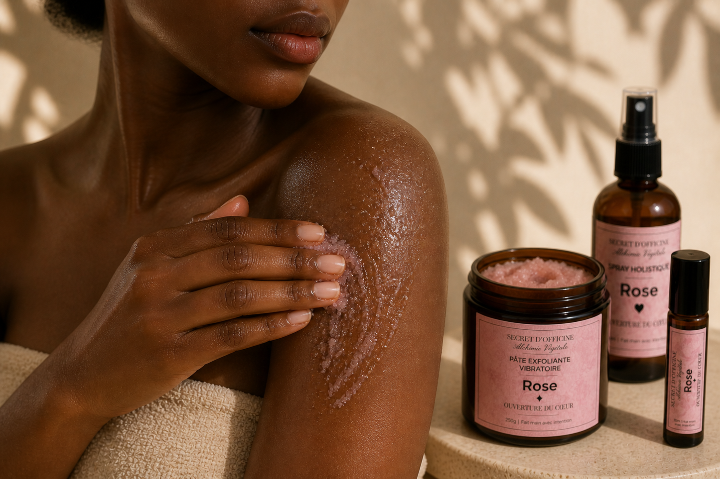 Apaiser & adoucir | PÂTE EXFOLIANTE | Rose