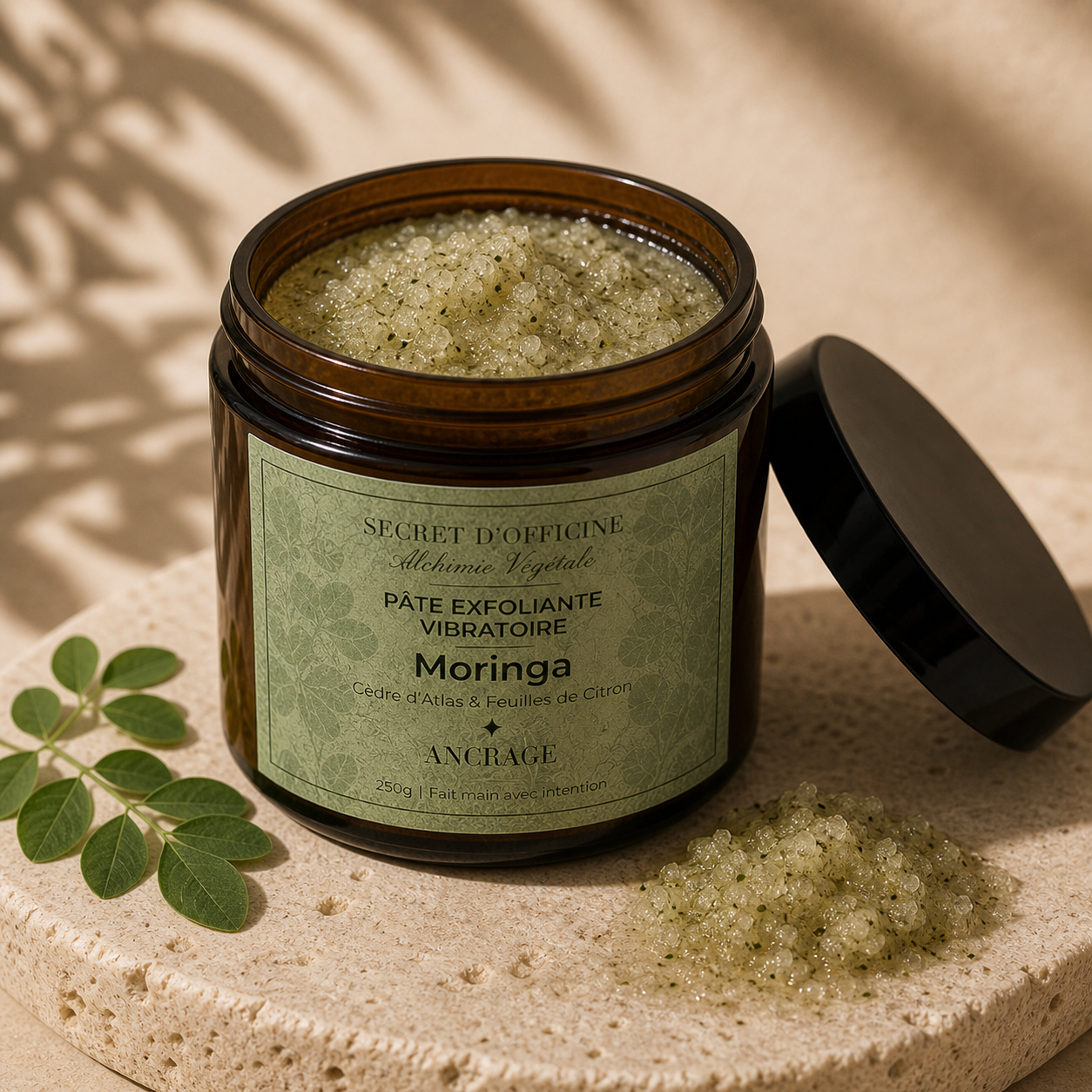 Stabiliser & ancrer | PÂTE EXFOLIANTE | Moringa
