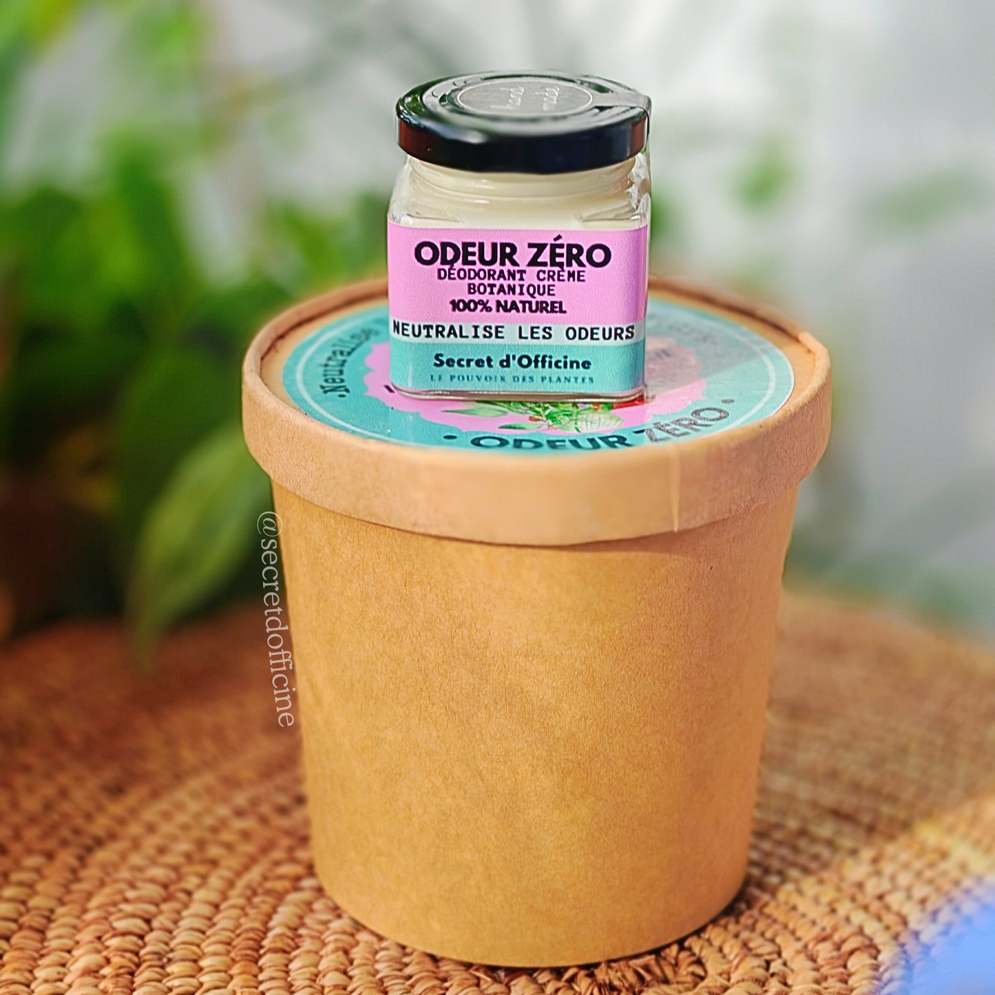 Duo Odeur Zéro – Infusion & Déodorant crème naturel