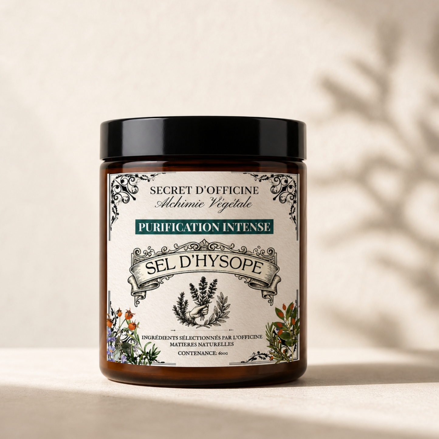 SEL DE BAIN D’HYSOPE | PURIFICATION INTENSE